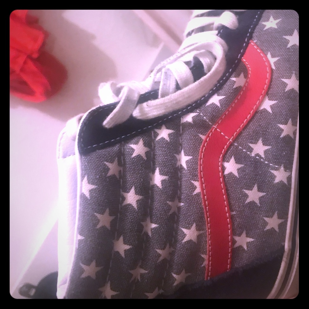 American flag USA vans RARE RARE COLLECTORS
